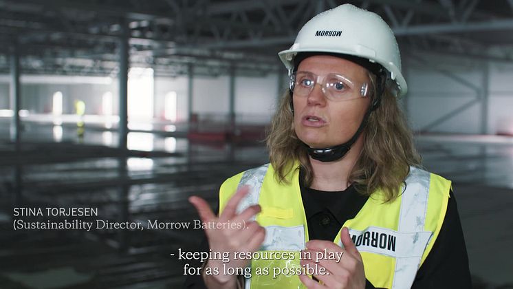 Morrow Batteries and Veidekke partner to build first fully re-usable factory building