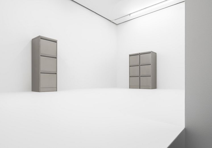 Tarik Kiwsanson, installationsvy Becoming, Bonniers Konsthall, 2023.