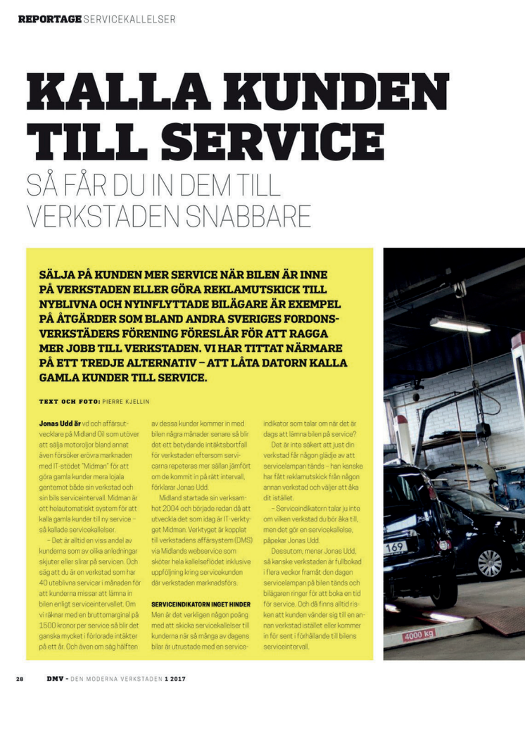 Den Moderna Verkstaden valde Citroen- och Subaruverkstaden i Växjö.