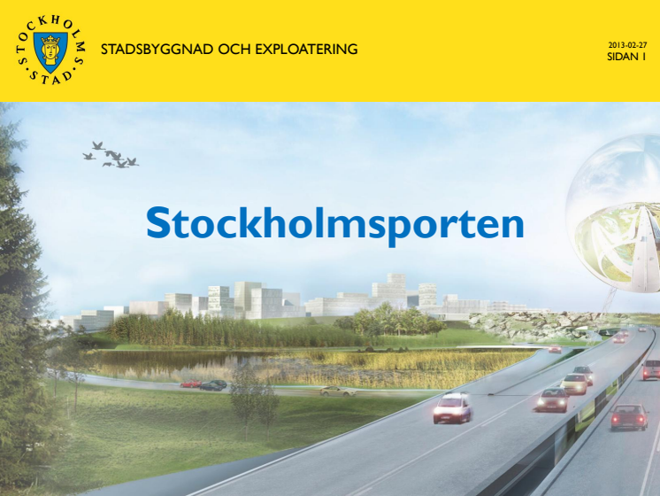 Regina Kevius (M)/Joakim Larsson (M): 5000 nya bostäder i stadsdelen Stockholmsporten