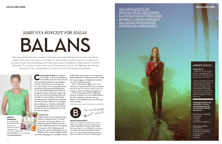 Sabis Balanskoncept