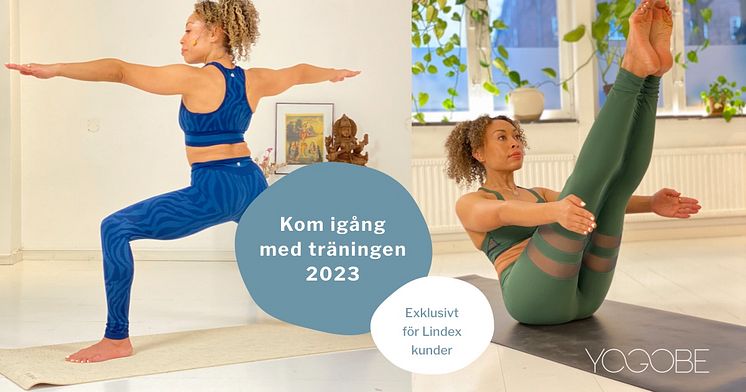 Yogobe Lindex träning Laruga Glaser