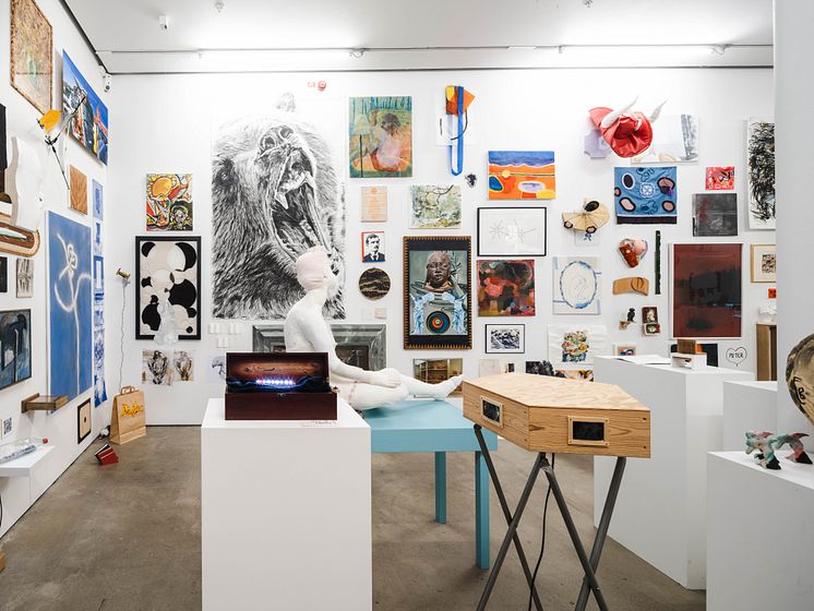 Stuff It, installationsvy, Bonniers Konsthall, 2023