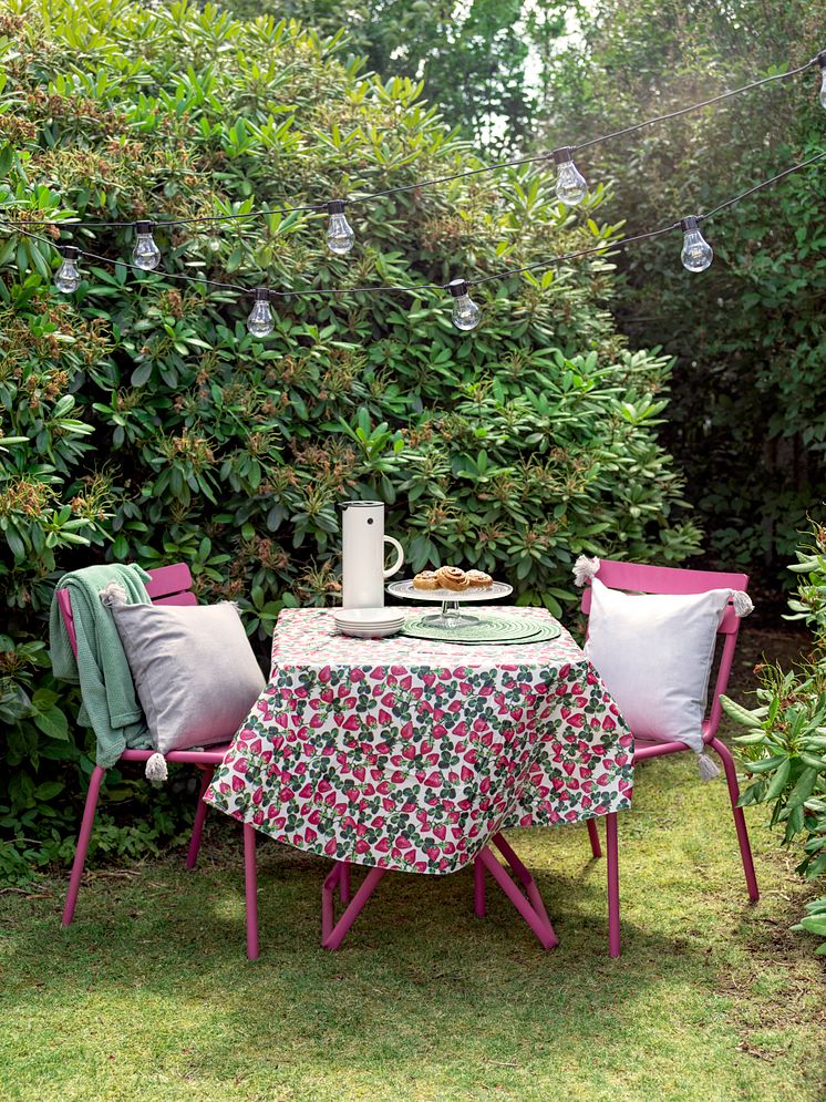 cloth peva round strawberry