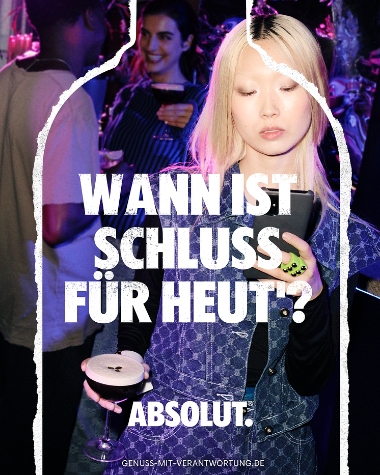 ABSOLUT. Mach Schluss für heut’