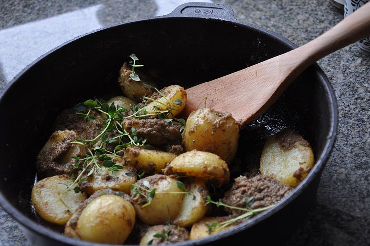 Potatis med tapenade