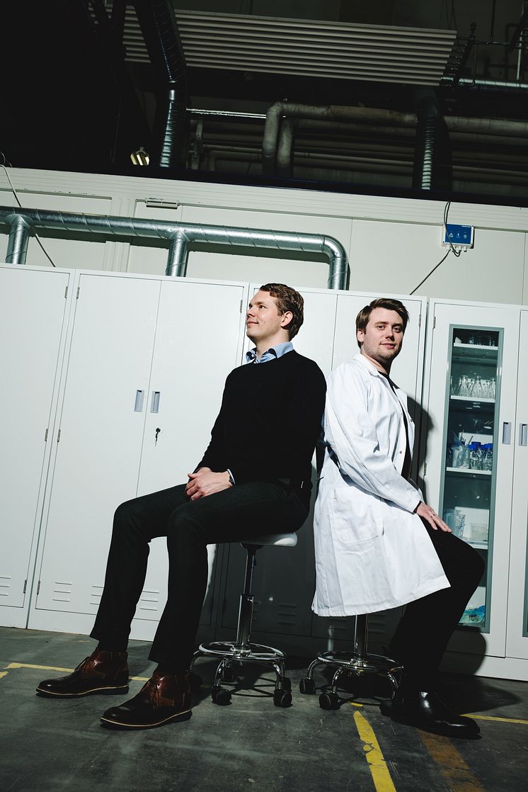 Kvasir founders, Anders and Joachim