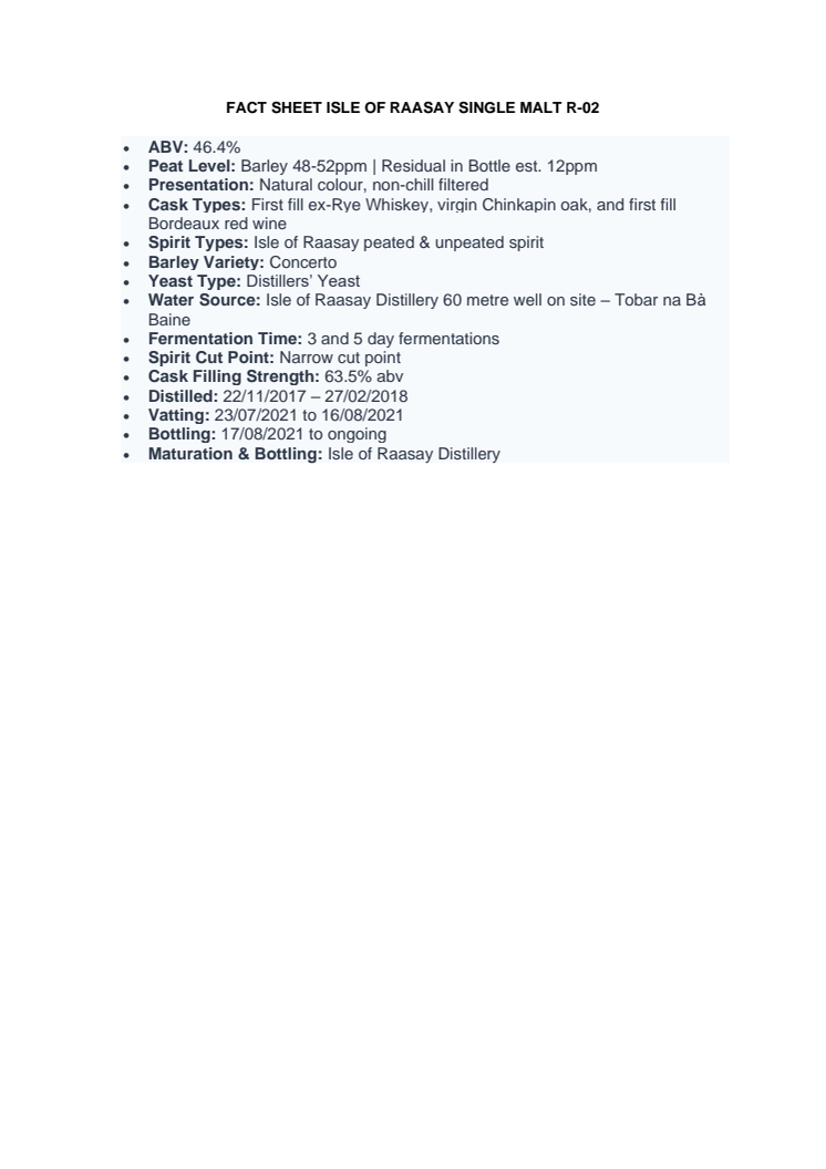 FACT SHEET ISLE OF RAASAY SINGLE MALT R.pdf