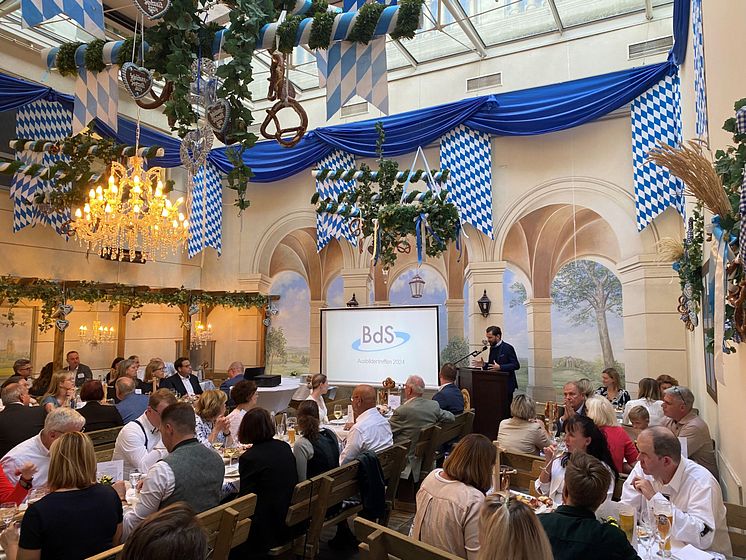 BdS-Hauptgeschäftsführer Markus Suchert beim Ausbildertreffen im "Franziskaner"