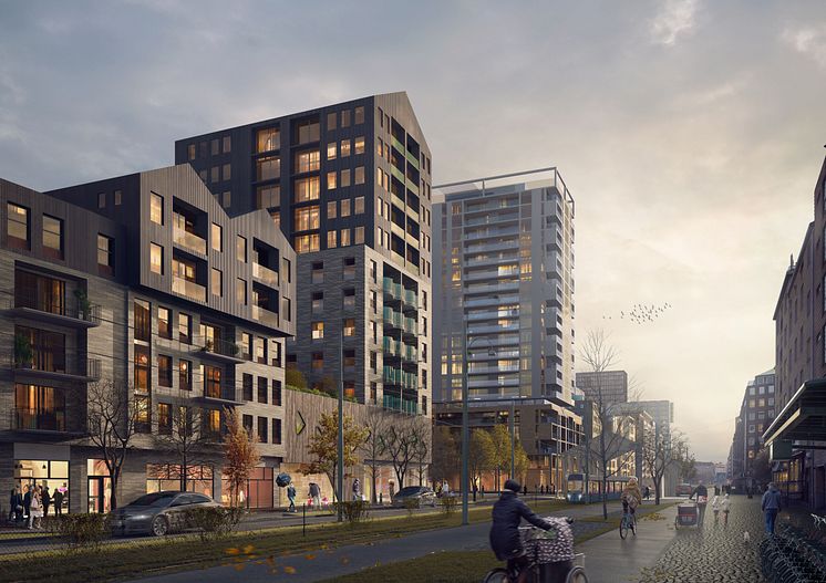 Masthuggskajen, Riksbyggen, Göteborg