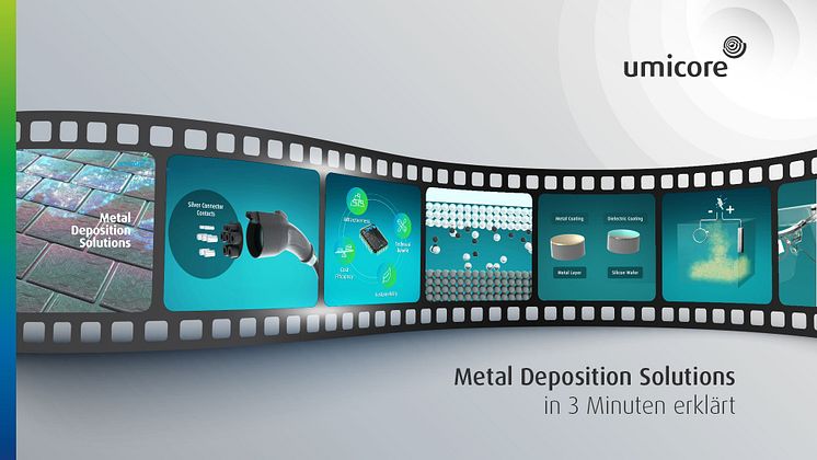 Umicore Metal Deposition Solutions erklärt in 3 Minuten