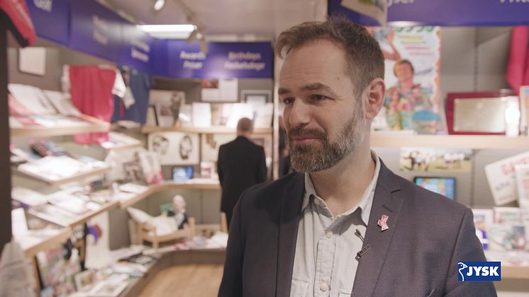 Invigningen av JYSKs museum den 8 mars