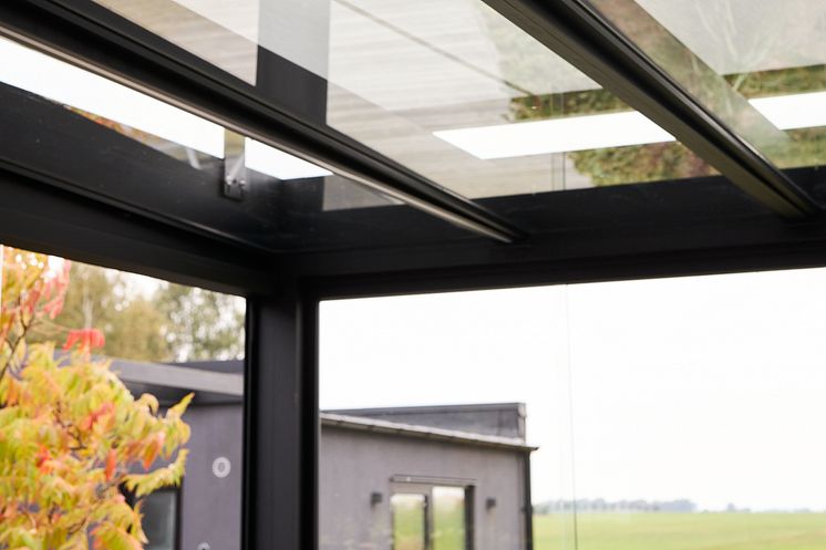 Starcube - Modern och elegant konstruktion med glastak.