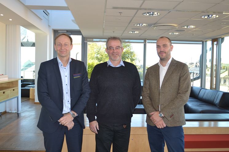 Klas Rewelj, Tore Nilsson och Martin Ålenius