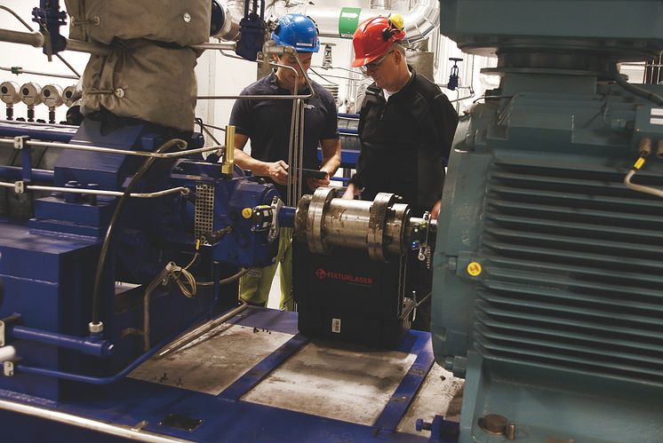 Adaptive shaft alignment with the Fixturlaser EVO