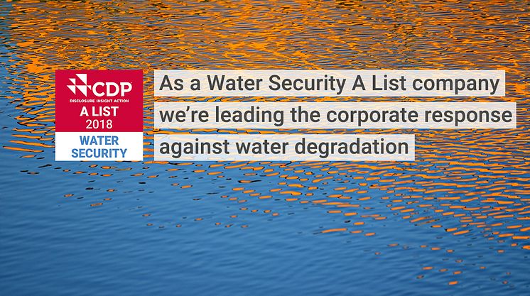 Auszeichnung für Wassermanagement