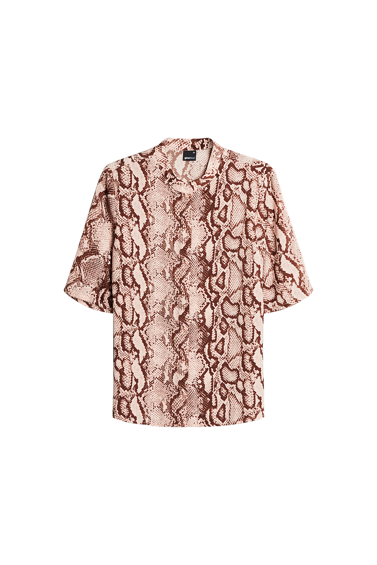 Gina Tricot 299 SEK 29.95 EUR 199 DKK Cilla shirt Snake v.17