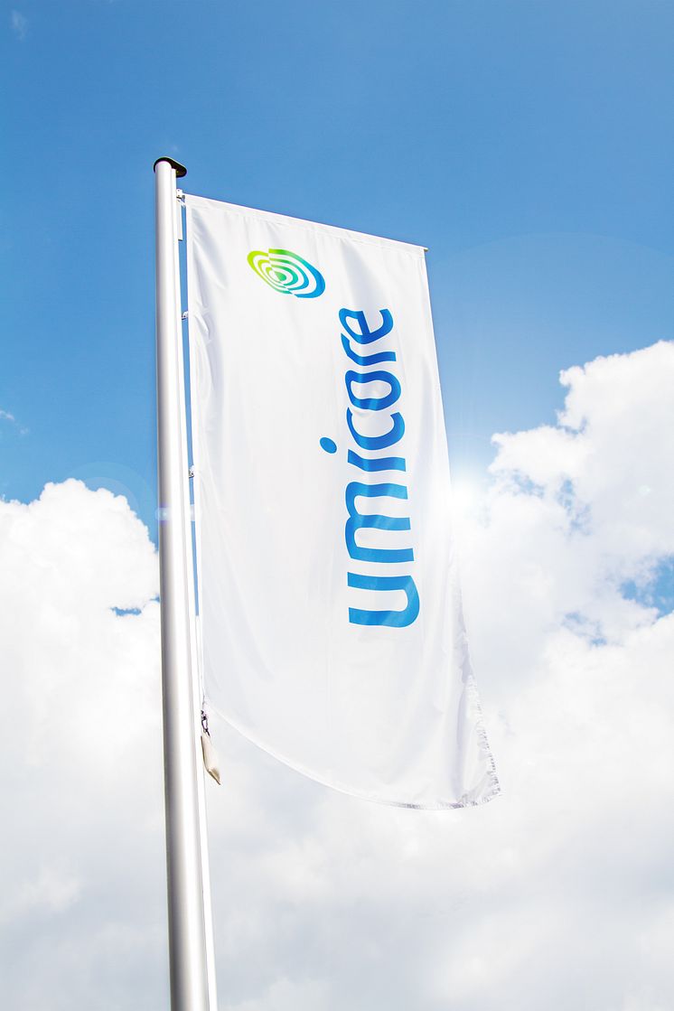 Umicore Flagge