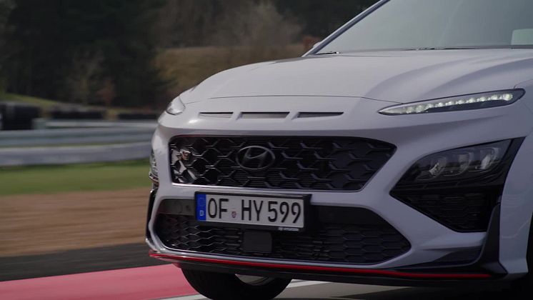 Helt nya Hyundai KONA N - video footage