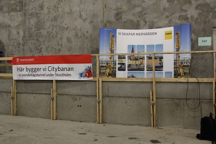 Citybanan under Riddarfjärden