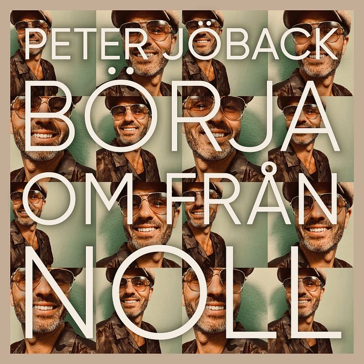 Peter Jöback Börja om från noll_Cover art