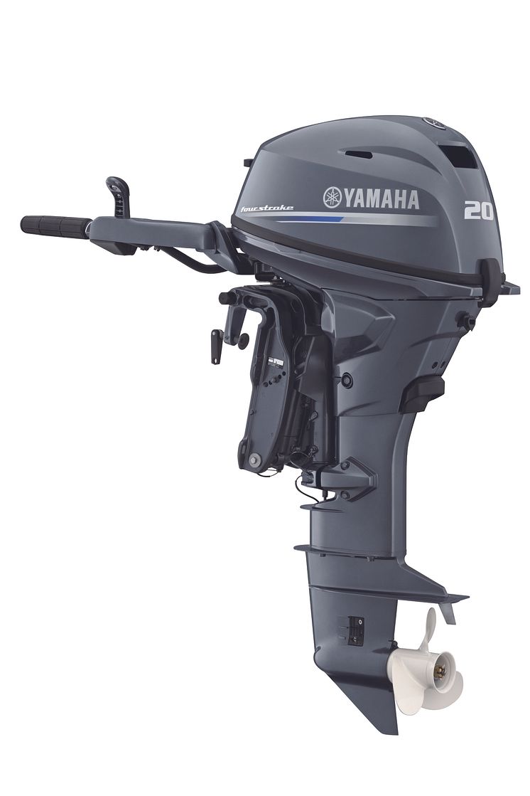 4ストロークポータブル船外機 「F20G」 新発売 加速性能と始動性