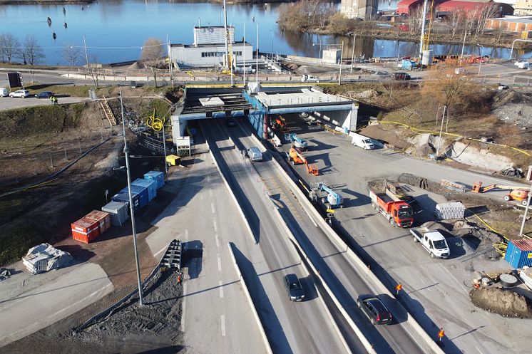 Tingstadstunneln stängs helt vid rörbyte
