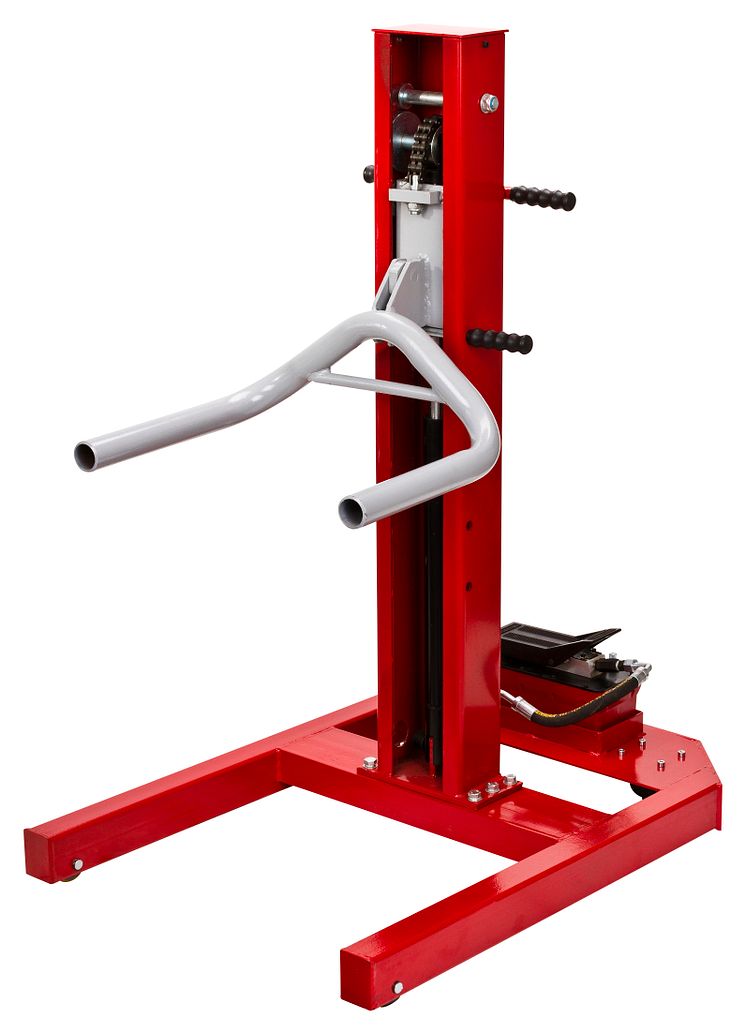 Hydraulisk billyft hos Verktygsboden