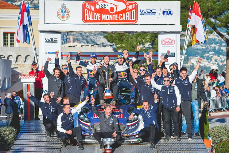 FIA WORLD RALLY CHAMPIONSHIP 2018 -WRC Monte Carlo (FRA)