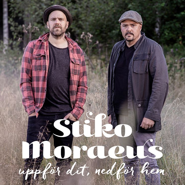 Stiko & Moraeus - Uppför dit, nedför hem - omslag