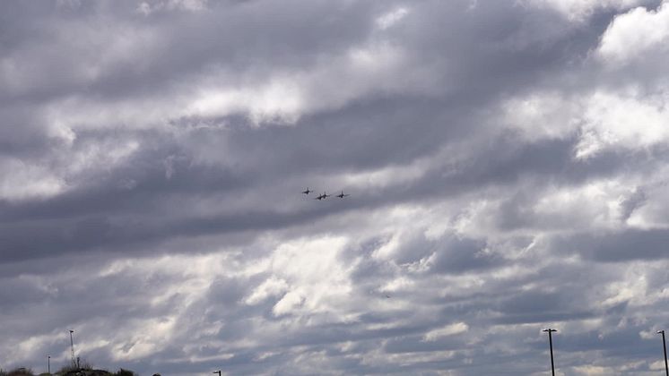 Aurora 23: Överflygning JAS 39 Gripen Stockholm, Bromma