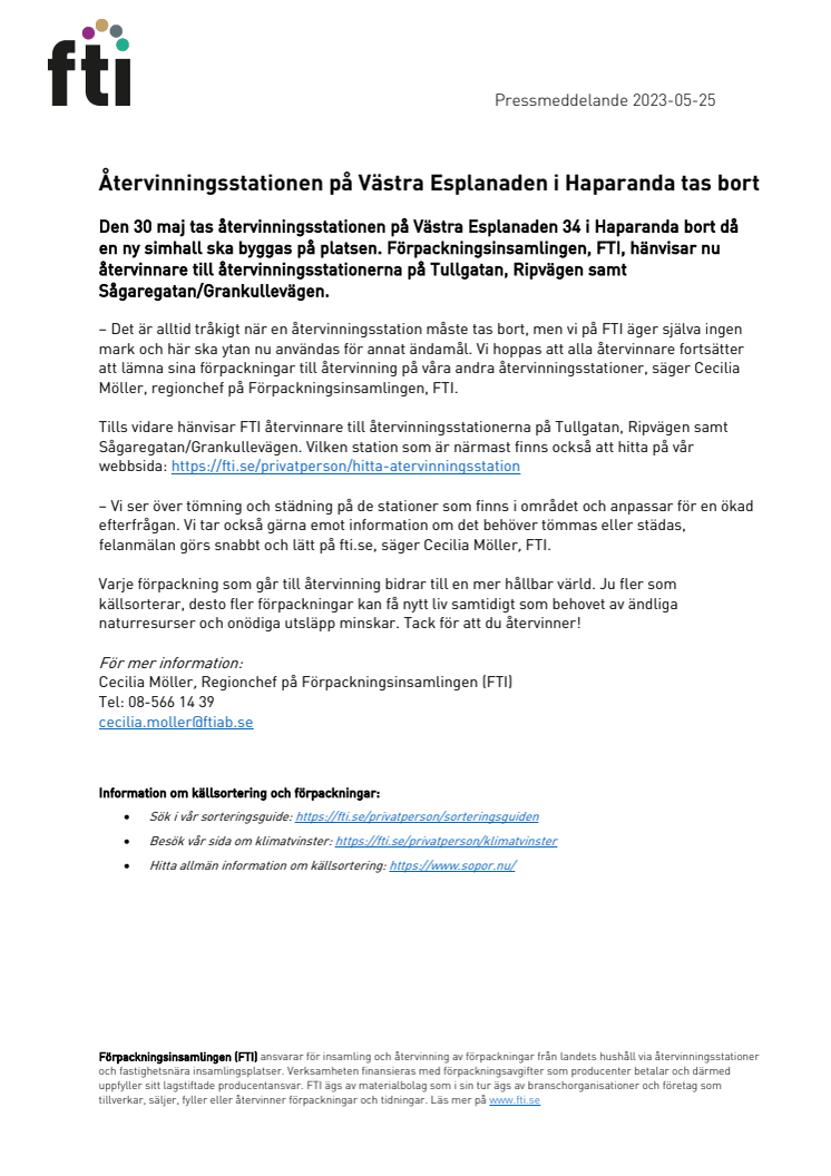 230525 Återvinningsstationen på Västra Esplanaden i Haparanda tas bort.pdf
