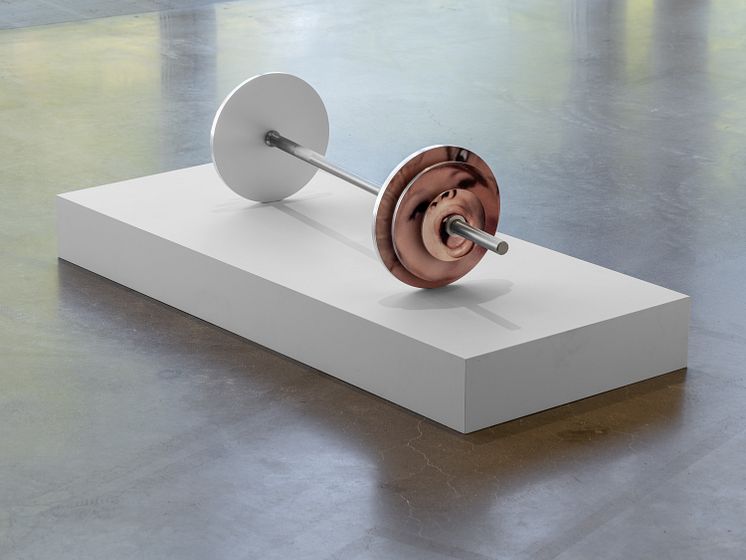 Frida Orupabo, installationsvy On Lies, Secrets and Silence, Bonniers Konsthall, 2024.