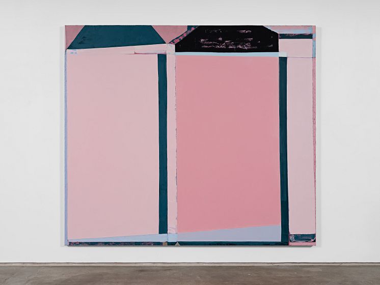 Julia Rommel, Second Marriage, 2017. Oil on linen / Wooden stretcher. 200.7 x 229.2 cm. Private Collection. Courtesy the artist and STANDARD (OSLO), Oslo. Photo: Vegard Kleven