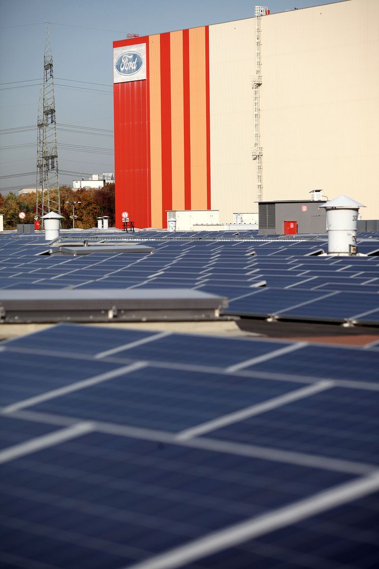 Solarpanels Ford