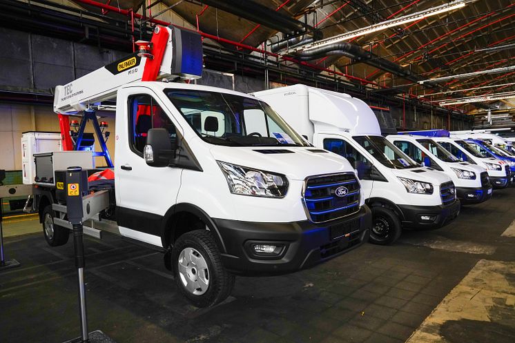 Ford Pro präsentiert ganze Bandbreite an Spezialfahrzeugen