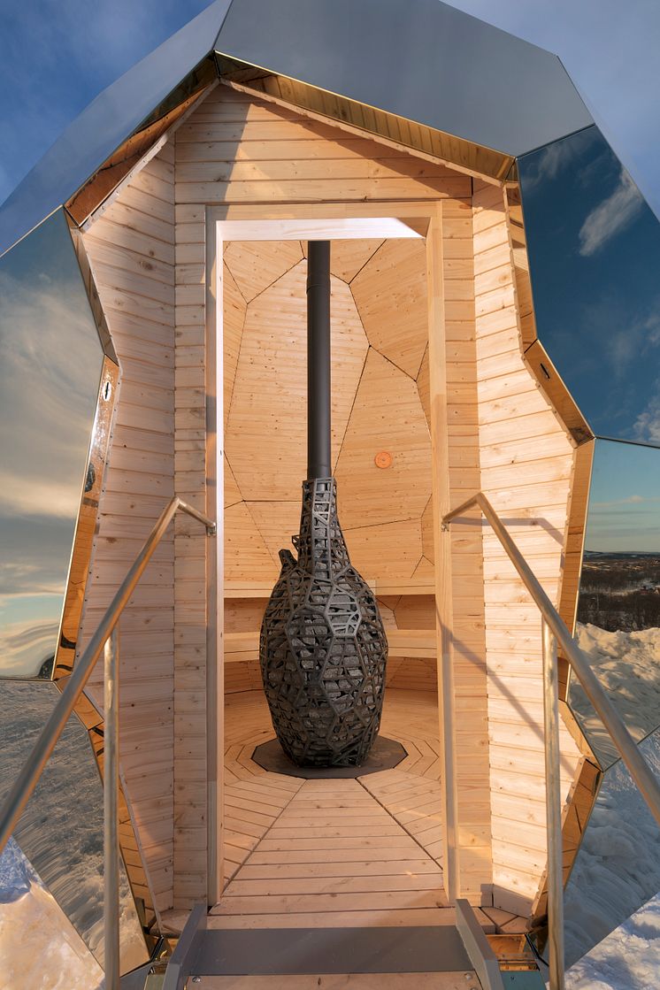 Riksbyggens Solaregg, Kiruna