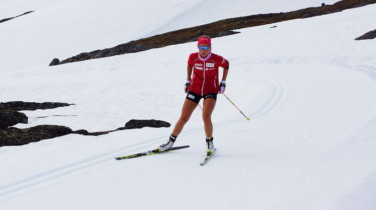 Ingrid Landmark Tandrevold på Sognefjellet