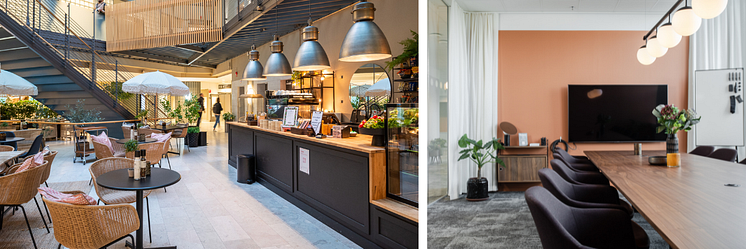 Café i Node och konferens i Cube