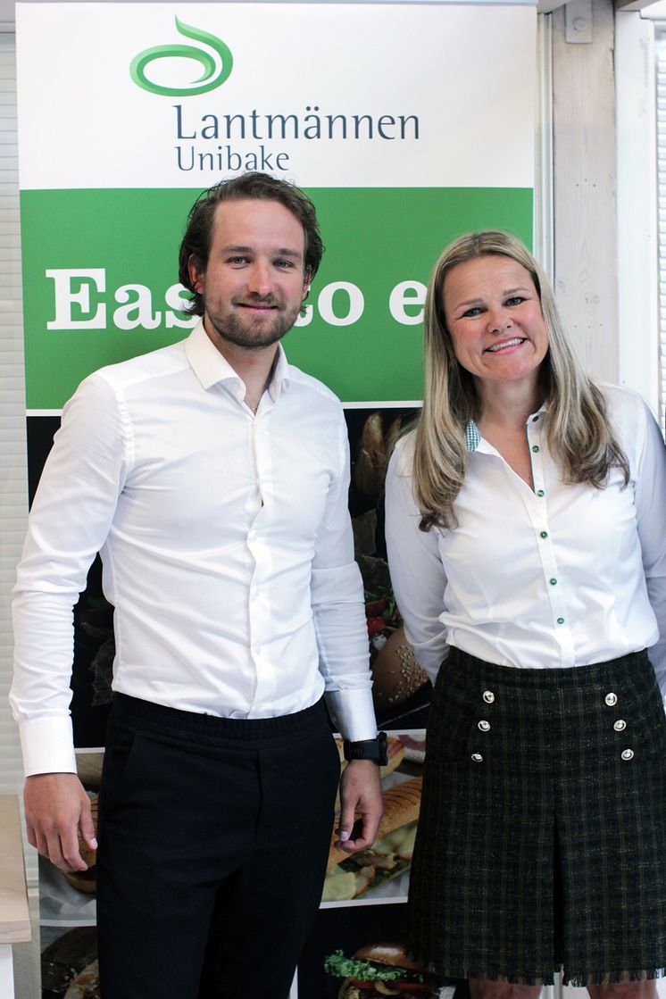 Håkon Skog Erlandsen og Aina Hagen Unibakedagen 2019