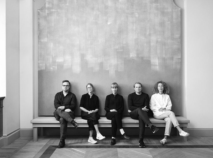 Matti Klenell, TAF Arkitekter; Gabriella Gustafson och Mattias Ståhlbom, Carina Seth Andersson och Stina Löfgren.