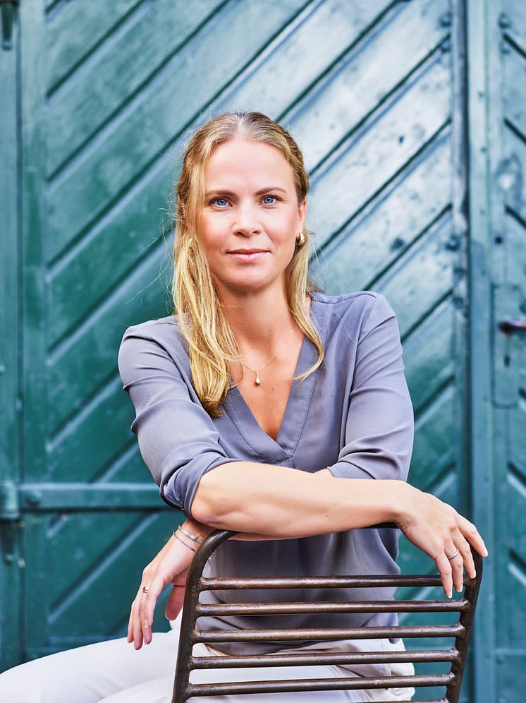 Ulrika Norvell Svenskmärkning AB sittande 