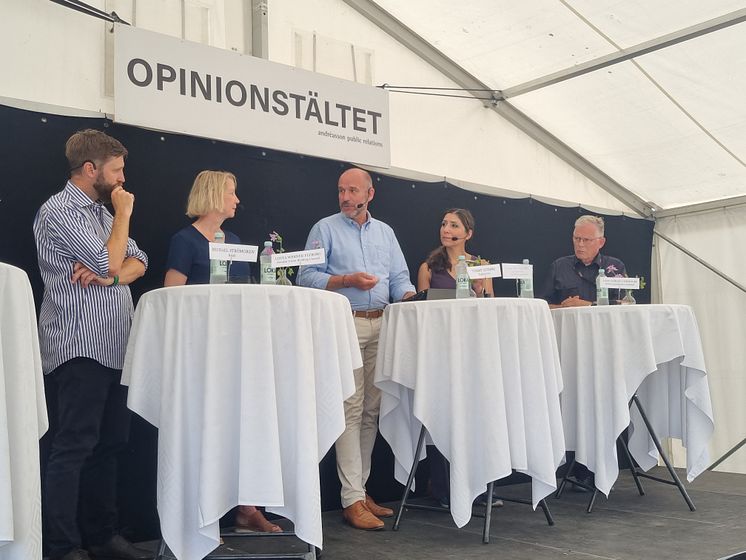 Almedalen 2023 panelsamtal Briab
