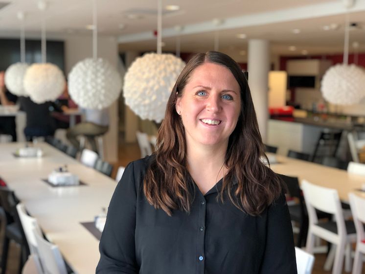 Sandra Söderström, projektledare Riksbyggen, Skellefteå