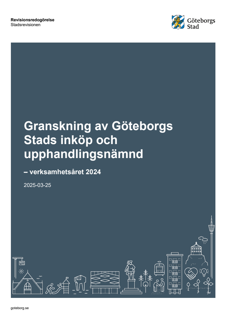 Granskning av Göteborgs Stads inköp och upphandlingsnämnd – verksamhetsåret 2024.pdf