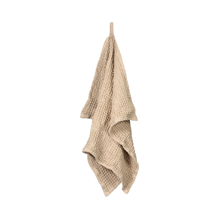 Handduk Våffla 50x70cm Sandbeige
