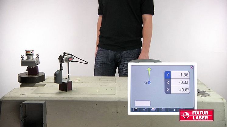 Flatness measurement with the Fixturlaser XA Ultimate!