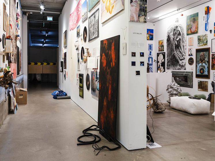 Stuff It, installationsvy, Bonniers Konsthall, 2023