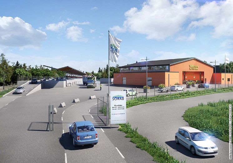 Vallentuna returpark skiss 1