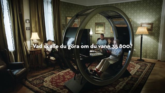 Vad skulle du göra om du vann 35 800? 
